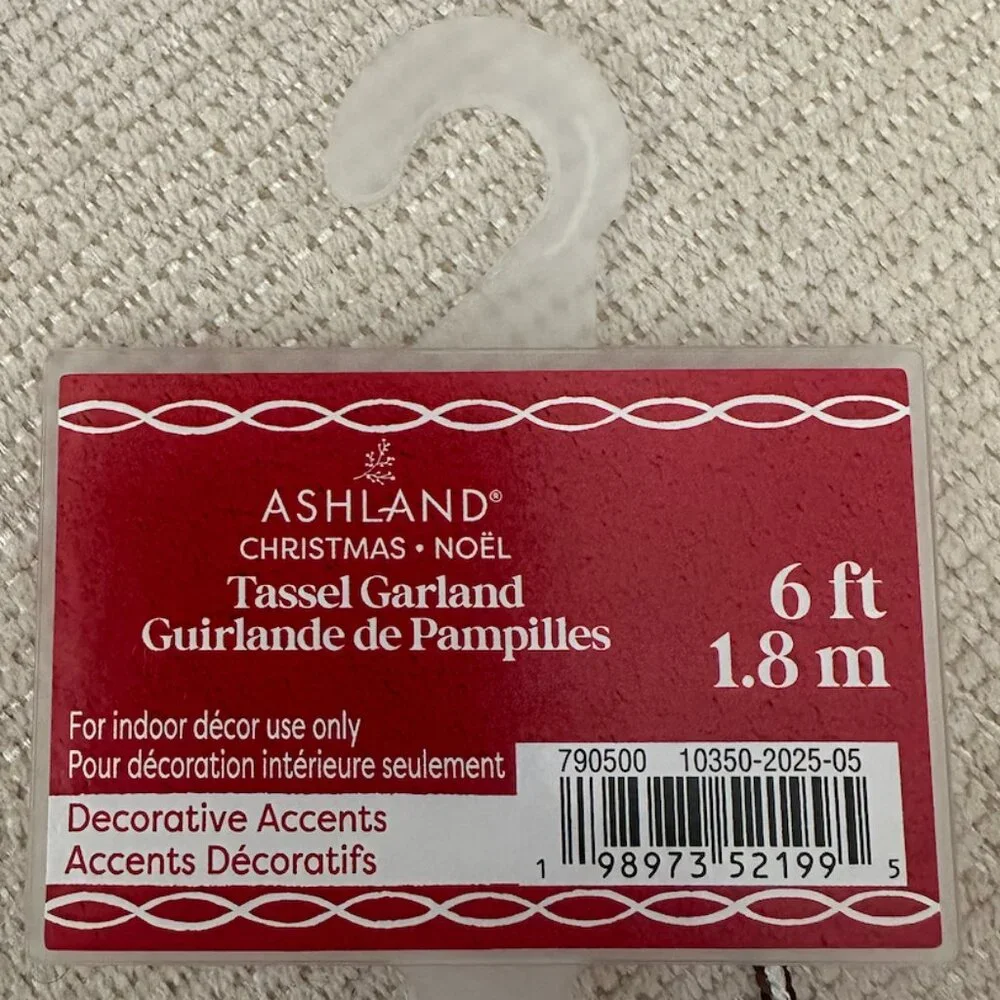 6ft. Silver Tassel Garland by Ashland®